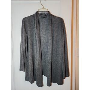 August Silk Cardigan W Sz Large, Office Wear, Draped, Silk